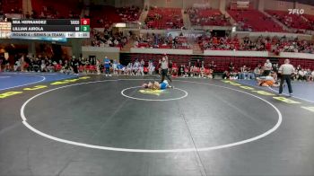 140 lbs Round 4 - Semis (4 Team) - Mia Hernandez, Amarillo Tascosa vs Lillian Airola, New Braunfels