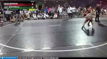 G-97 lbs Round 2 (4 Team) - Lilly Quintanilla, Team WY vs Olivia Bezdicek, Team ID