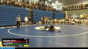 126 lbs Semis & 1st Wb (8 Team) - Christian Lange, Mt. Pisgah Christian School vs Curtis Duren, Social Circle