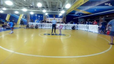 132 lbs Cons. Round 7 - Bekim Zherka, SOT / DOZ vs Jaxon Perry, Riverdale Wrestling Club