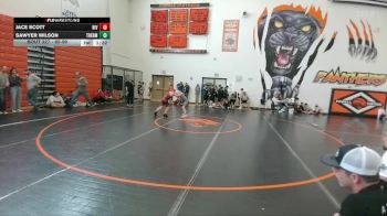 95-99 lbs Round 2 - Jace Scott, Riverton Middle School vs Sawyer Wilson, Thermopolis Middle School