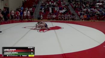 150 lbs Round 2 (16 Team) - James Pihakis, Oak Mountain vs Connor Howell, Gardendale Hs