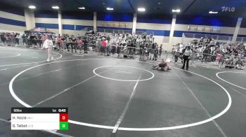 98 lbs Consi Of 8 #2 - Hayden Nozie, Valiant College Prep vs Gatlan Talbot, LV Bears WC