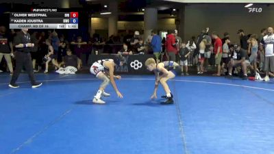 92 lbs Champ. Rd Of 16 - Oliver Westphal, Steel Valley Renegades vs Kaden Joustra, ISI WC