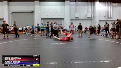 118 lbs Round 2 (8 Team) - Reese Anderson, Black Mambas vs Alanna Garner, Missouri Outlaws