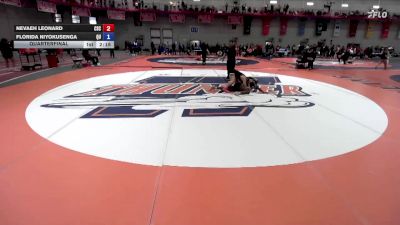 138 B Quarterfinal - Nevaeh Leonard, Chadron State vs Florida Niyokusenga, Quincy