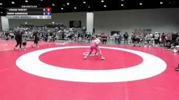 144 lbs Cons. Round 6 - CHASE YANCEY, TX vs Drew Anderson, IA