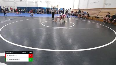 140 lbs Round 4 - Sarai Cortez, Gilroy Hawks vs Delilah Maldonado, Mat Mechanics