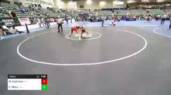 160 lbs Round Of 16 - Mason Espinoza, Empire Wrestling Club vs CJ Meza, Calaveras