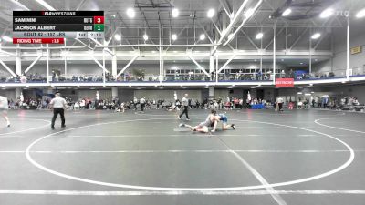 157 lbs Round Of 64 - Sam Nini, Rutgers - UnAttached vs Jackson Albert, George Mason - UnAttached