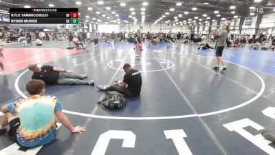 120 lbs Round Of 128 - Ryder Munoz, CA vs Kyle Yannucciello, NY