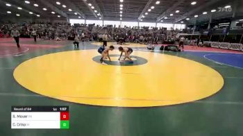 160 lbs Round Of 64 - Sam Moyer, PA vs Cameron Crisp, IN