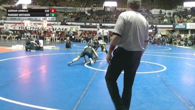 138 lbs Semis & Wb (16 Team) - Adrian Arbelo, St. Augustine Prep vs Parker Withers, Skyline