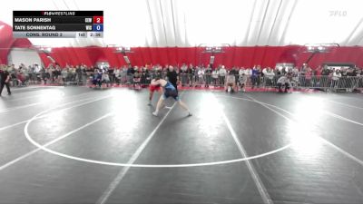 175 lbs Cons. Round 2 - Mason Parish, Chippewa Elite Wrestling vs Tate Sonnentag, Wisconsin