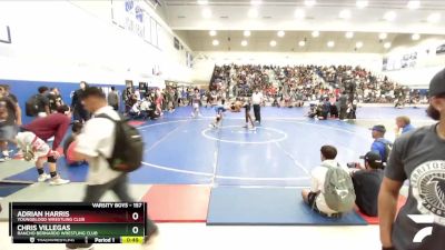 157 lbs Champ. Round 2 - Chris Villegas, Rancho Bernardo Wrestling Club vs Adrian Harris, Youngblood Wrestling Club