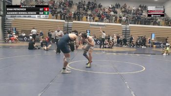 165 lbs Round Of 16 - Evan Petrovich, Pittsburgh vs Alejandro Herrera-Rondon, Clarion