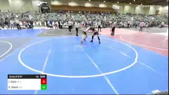 116 lbs Consi Of 8 #1 - Isaid Solis, Nevada Elite vs Ethan Stock, Viper