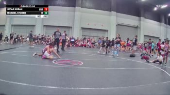 88 lbs Round 3 (8 Team) - Lucas Koran, GA United Red vs Michael Stoker, Takedown Elite