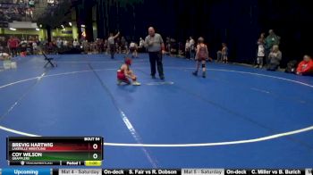 75 lbs Round 3 - Coy Wilson, Grapplers vs Brevig Hartwig, Lakeville Wrestling