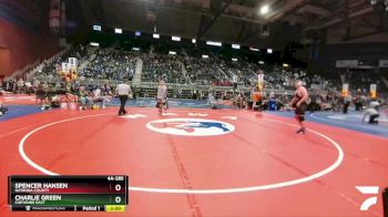 4A-285 lbs Semifinal - Charlie Green, Cheyenne East vs Spencer Hansen, Natrona County