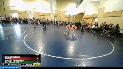 135 lbs Cons. Round 1 - Gunner Miller, Hurricane vs Dayson Meinhardt, Delta Wrestling Club