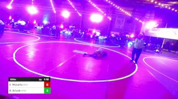 89 lbs Quarterfinal - Easton Mccarty, Brighton WC vs Brantley Arluck, Spartan Mat Club