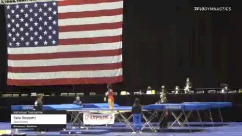 Sela Rossetti - Individual Trampoline, Zero Gravity - 2021 USA Gymnastics Championships