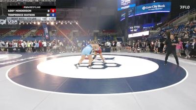 170 lbs Cons. Sub-rd Of 32 - Abby Henderson, ID vs Temprence Watson, MO