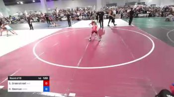 65 lbs Round Of 16 - Samuel Greenstreet, Mat Sense vs Hunter Beeman, Darkhorse