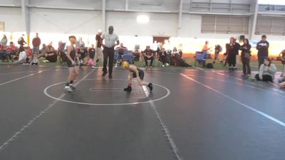 56 lbs Round 5 (8 Team) - Tyson DiPietro, Neighborhood Wrestling vs Grey Moenich, Ohio Gold