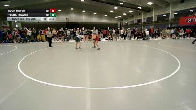 190 lbs Champ. Rd Of 32 - Hugh Meyer, Dickinson Wrestling Club vs Elijah Hawes, Empire Wrestling Club