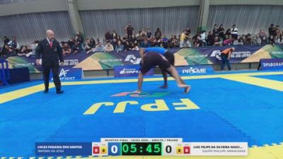 LUIZ FELIPE DA SILVEIRA NASCIMEN vs LUCAS FOGASSA DOS SANTOS 2026 FPJJ Circuito Paulista NO GI Etapa 3