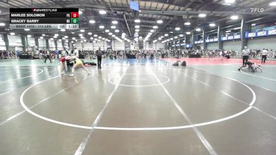 114 lbs Round Of 16 - Marlee Solomon, PA vs Gracey Barry, MI