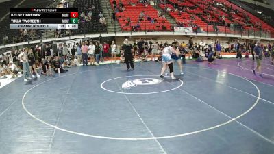 207-235 lbs Champ. Round 3 - Kelbey Brewer, Montana vs Tirza Twoteeth, Montana