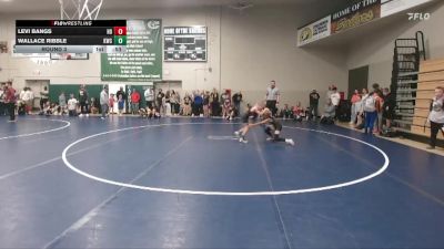 32 lbs Round 3 - Levi Bangs, Hampton Dumont vs Wallace Ribble, Knights Wrestling Club