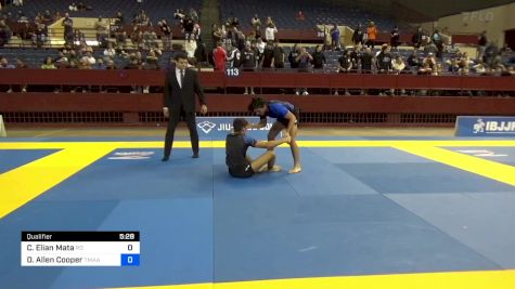 Caleb Elian Mata vs Dane Allen Cooper 2024 Pan IBJJF Jiu-Jitsu No-Gi Championship