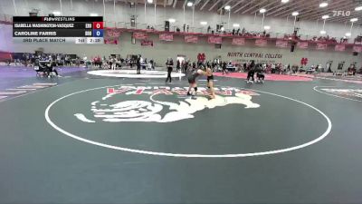 117 B 3rd Place Match - Caroline Farris, Southern Oregon University vs Isabella Washington-Vasquez, East Stroudsburg University