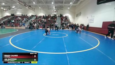 190 lbs Semifinal - Brady Calmes, Glenrock vs Ian Backman, Natrona County