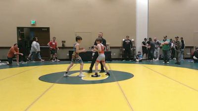 88 lbs 5th Place Match - JACK KAHLEY, M2 Training Center vs Brooks Beard, Steller Trained