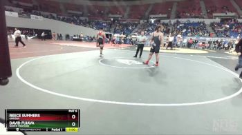 6A-285 lbs Cons. Round 2 - Reece Summers, Lincoln vs David Fuiava, North Medford