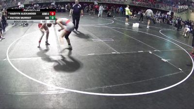 113 lbs Cons. Round 3 - Haevyn Alexander, Auburn City Rec Wrestling Club - Girls vs Payton Murray, Nebraska Wrestling Academy
