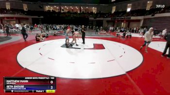 165 lbs Cons. Round 3 - Matthew Mann, Oklahoma vs Seth Shouse, Lions Wrestling Club