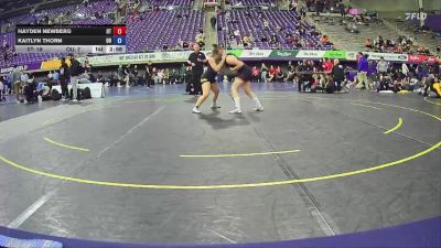 145 lbs 2nd Wrestleback (16 Team) - Hayden Newberg, Indiana Tech vs Kaitlyn Thorn, Ottawa University