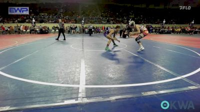 126 lbs Round Of 32 - Kason Scruggs, Hennessey Takedown Club vs Dominic Matthias, Lions Wrestling Academy