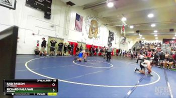 220 lbs Champ. Round 2 - Zahi Jubrail, Calabasas vs Daniel Garibay, Chino