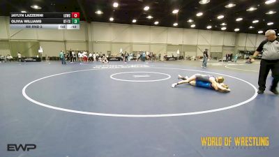 115 lbs Rr Rnd 5 - Jaylyn Lazzerini, Lost City Wrestling Club vs Olivia Williams, Best Trained 7-12 TX