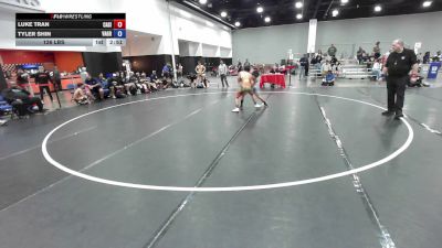 126 lbs Luke Tran, California Silver vs Tyler Shin, Virginia Greco