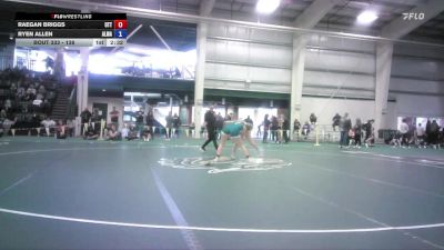 138 lbs Cons. Round 4 - Raegan Briggs, Otterbein vs Ryen Allen, Alma