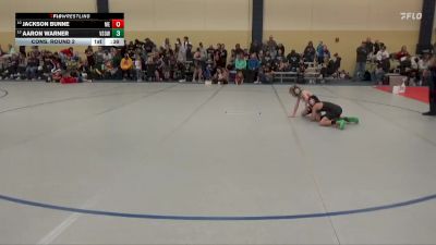60 lbs Cons. Round 2 - Jackson Bunne, MN Elite vs Aaron Warner, Victory School Of Wrestling