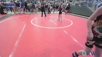 67 lbs Rr Rnd 3 - Emeree Calkins, Pawhuska Elks Takedown vs Paisley Sutton, Ponca City Wildcat Wrestling